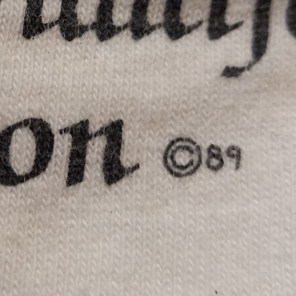 Vintage 1989 Harlequin N.G., Earth Day 1990 Animals graphic Single stitched T… - Picture 8 of 9